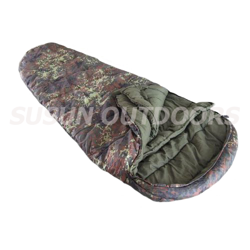 camouflage military sleeping bag