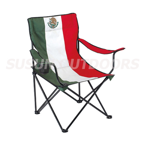armrest camping chair