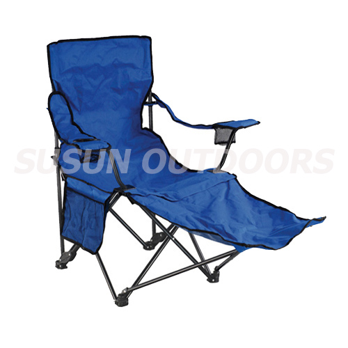 proper beach chair with foot rest