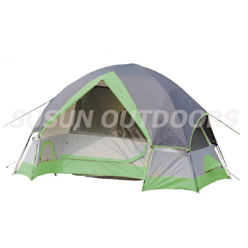 double fly dome tent