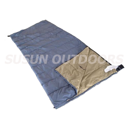 light rectangular sleeping bag