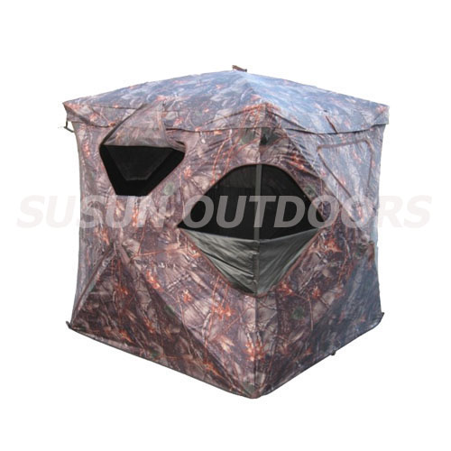 real tree blind tent